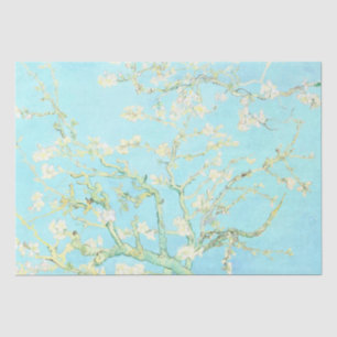 Papier Mousseline Vincent Van Gogh Almond Blossoms : Aqua