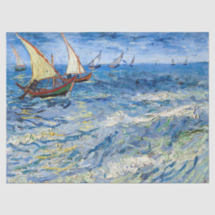 Papier Mousseline Vincent van Gogh - La mer aux Saintes-Maries