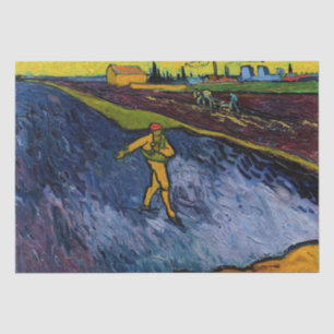 Papier Mousseline Vincent van Gogh - La Tour : périphérie d'Arles