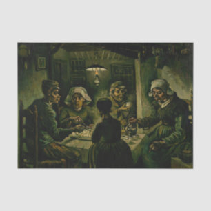 Papier Mousseline Vincent van Gogh - Les mangeurs de pommes de terre