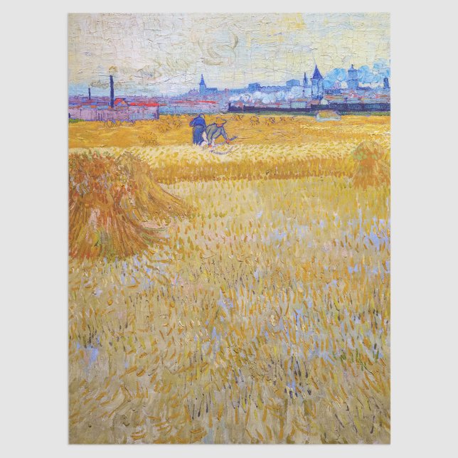 Papier Mousseline Vincent van Gogh - Les pêcheurs (Créateur téléchargé)