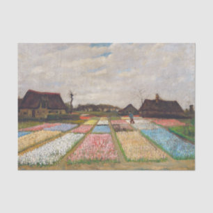 Papier Mousseline Vincent van Gogh - Lits à fleurs en Hollande