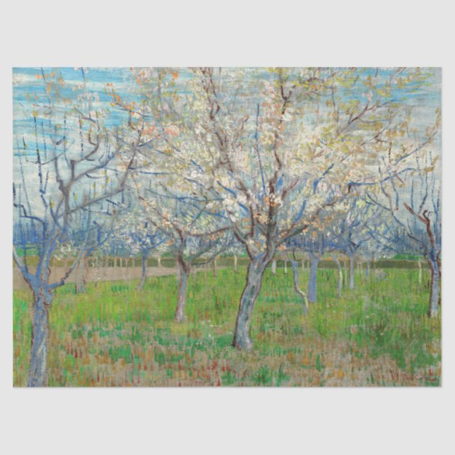 Papier Mousseline Vincent van Gogh - Orchard rose (Recto)