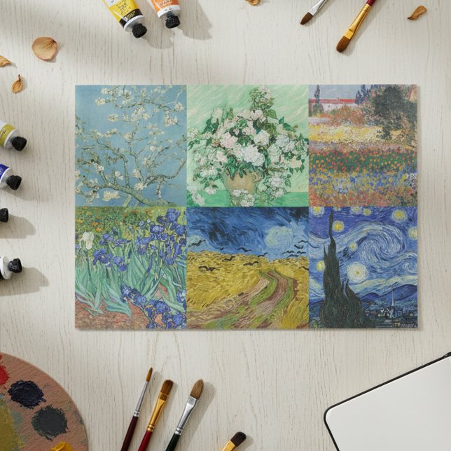 Papier Mousseline Vincent Van Gogh Peintures (Créateur téléchargé)
