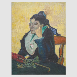 Papier Mousseline Vincent Van Gogh - Portrait de Madame Ginoux