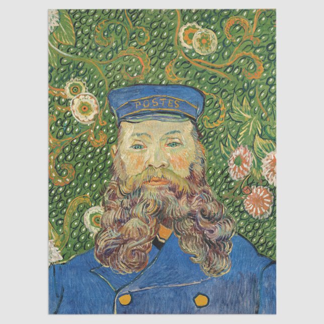 Papier Mousseline Vincent Van Gogh - Postman Joseph Roulin (Créateur téléchargé)