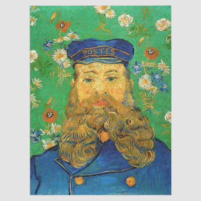 Papier Mousseline Vincent Van Gogh - Postman Joseph Roulin (Créateur téléchargé)