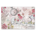 Vintage Alice In Wonderland Collage Decoupage