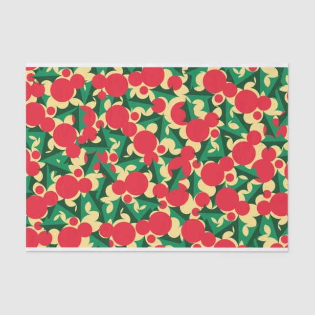 Papier Mousseline Vintage "Hollyday" (Recto)