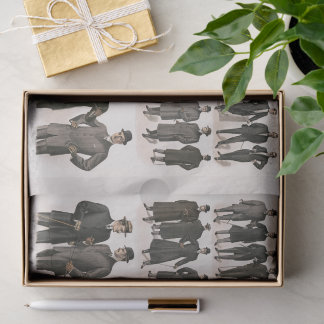 Papier Mousseline Vintage Men's Fashion Decoupage