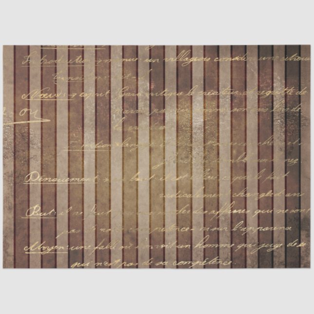 Papier Mousseline Vintage Noël Mix Series Design 40 (Recto)