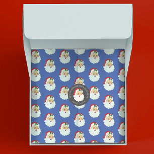 Papier Mousseline Vintage Noël Père Noël