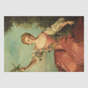 Papier Mousseline Vintage Rococo Victorian Edwardian