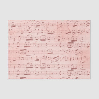 Papier Mousseline Vintage tôle rose