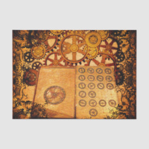 Papier Mousseline Vitesses grunges de Steampunk