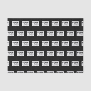 Papier Mousseline Votre logo ou votre conception Arrière - plan de