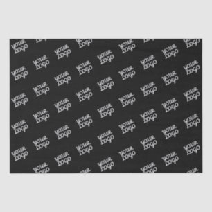 Papier Mousseline Votre logo répété (automatiquement)