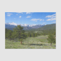 Vue panoramique des montagnes Rocheuses