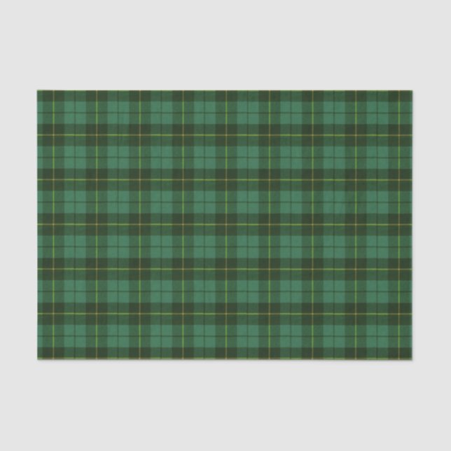 Papier Mousseline Wallace Hunter Ancien Tartan écossais (Recto)