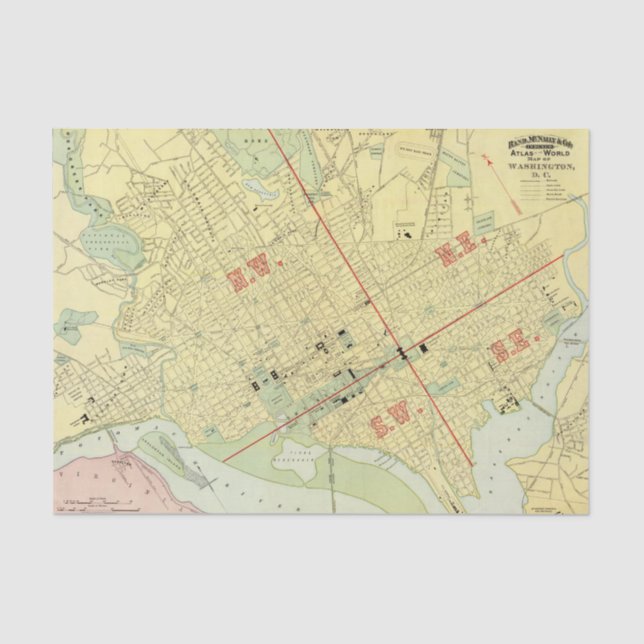 Papier Mousseline Washington, C.C (Recto)