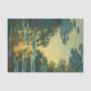 Papier Mousseline Water Lilies by Claude Monet