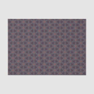 Papier Mousseline Western Starburst Marine Burgundy Outil Cuir