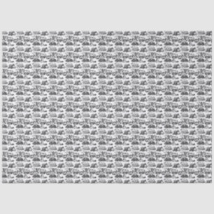 Papier Mousseline WHEATEN Terrier Black Toile