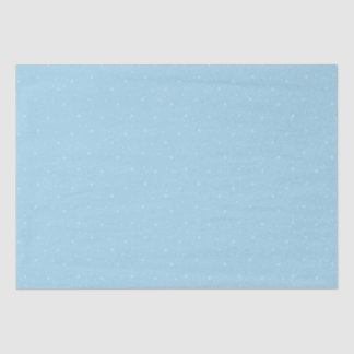 Papier Mousseline Whimsal Snowflakes Motif de Noël Bleu clair