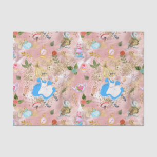 Papier Mousseline Whimsical Alice's Adventures in Wonderland Fun