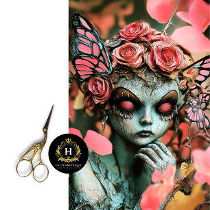 Papier Mousseline Whimsical Fairy Gothique Paris Gargoyle Découpage