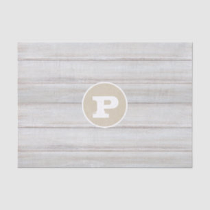 Papier Mousseline White Wood Shabby Chic Farmhouse Rustic Party