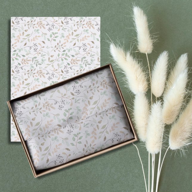 Papier Mousseline Wildflower Boho  (Créateur téléchargé)