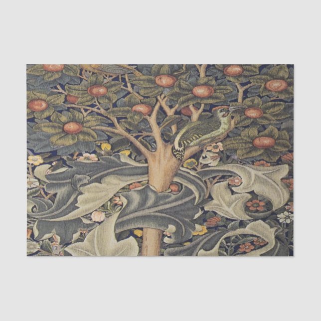Papier Mousseline William Morris belle oeuvre Art nouveau, William (Recto)