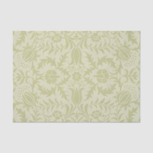 Papier Mousseline William Morris Borge Mariage Soft Green