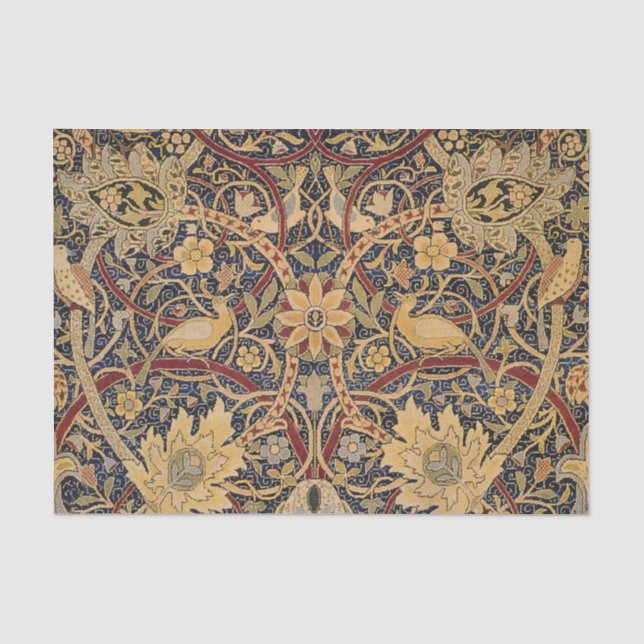Papier Mousseline William Morris Bullerswood Tapisserie Faux (Recto)
