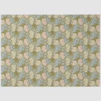 William Morris Chrysanthème Vintage rose floral