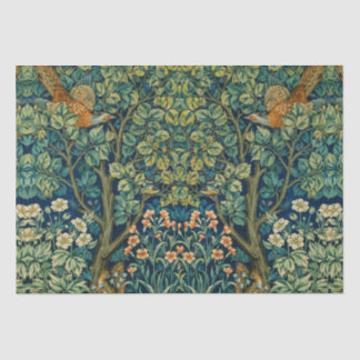 Papier Mousseline William Morris Design Style Vintage