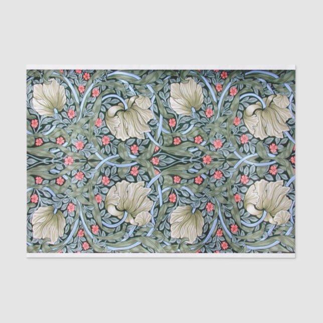Papier Mousseline William Morris Design Tissue Paper (Recto)