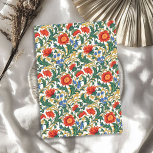 Papier Mousseline William Morris d'inspiration terre cuite vert past