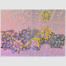 William Morris FLEURS ET FEUILLE Tissus Papier