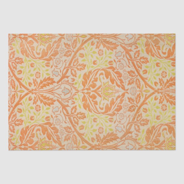 Papier Mousseline William Morris Golden Bough Tapestry Motif (Recto)