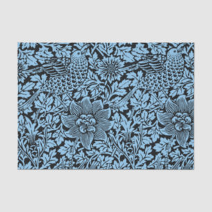 Papier Mousseline William Morris Particularités Florales Anénome d'o