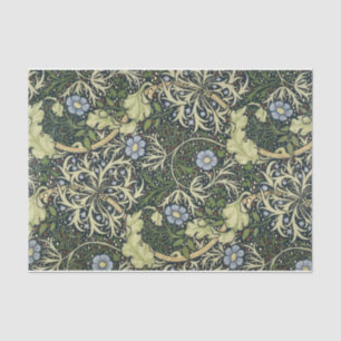 Papier Mousseline William Morris Seaweed Pattern Floral Vintage