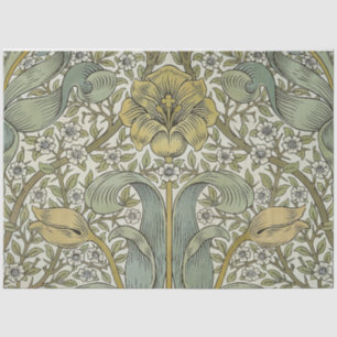 Papier Mousseline William Morris Spring Motif classique épais