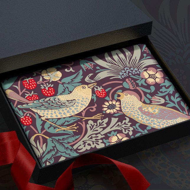 Papier Mousseline William Morris Strawberry Thief Tissue Paper (Créateur téléchargé)