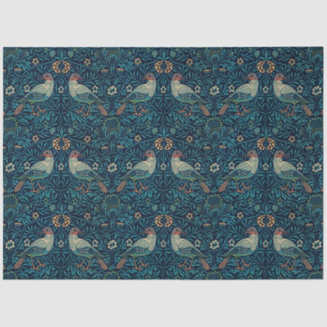Papier Mousseline William Morris Vintage (Recto)