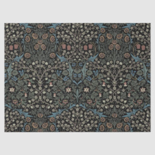 Papier Mousseline William Morris Vintage Blackthorn Motif