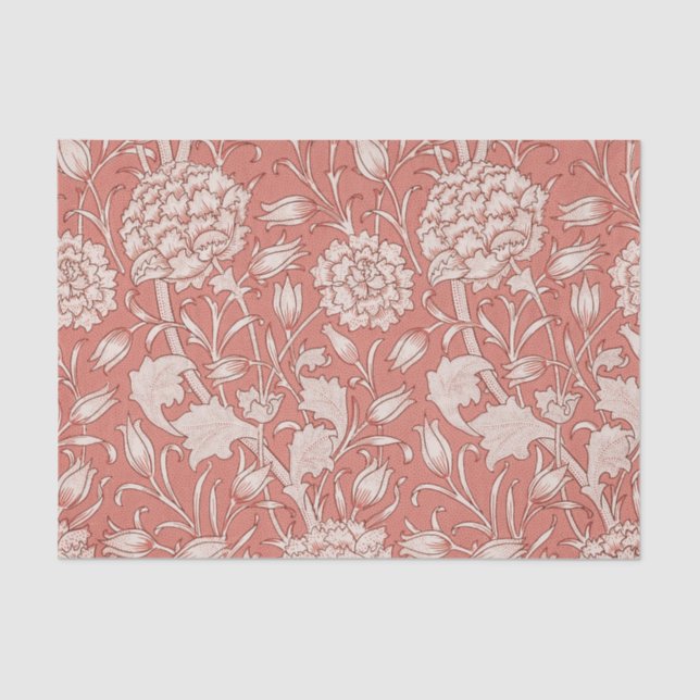 Papier Mousseline William Morris Wild Tulip Classique Conception Vic (Recto)