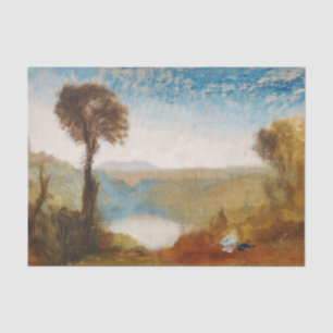 Papier Mousseline William Turner - Lac Nemi