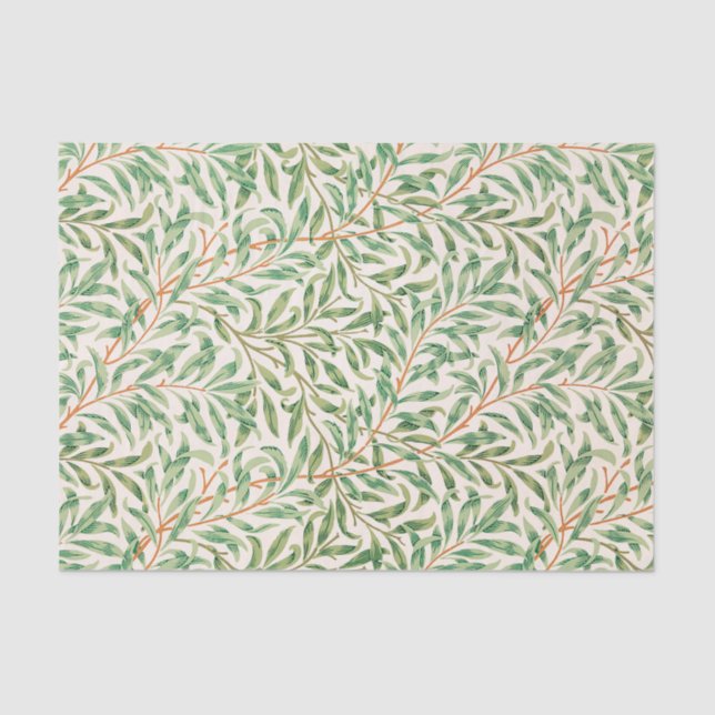 Papier Mousseline Willow Bough par William Morris  (Recto)